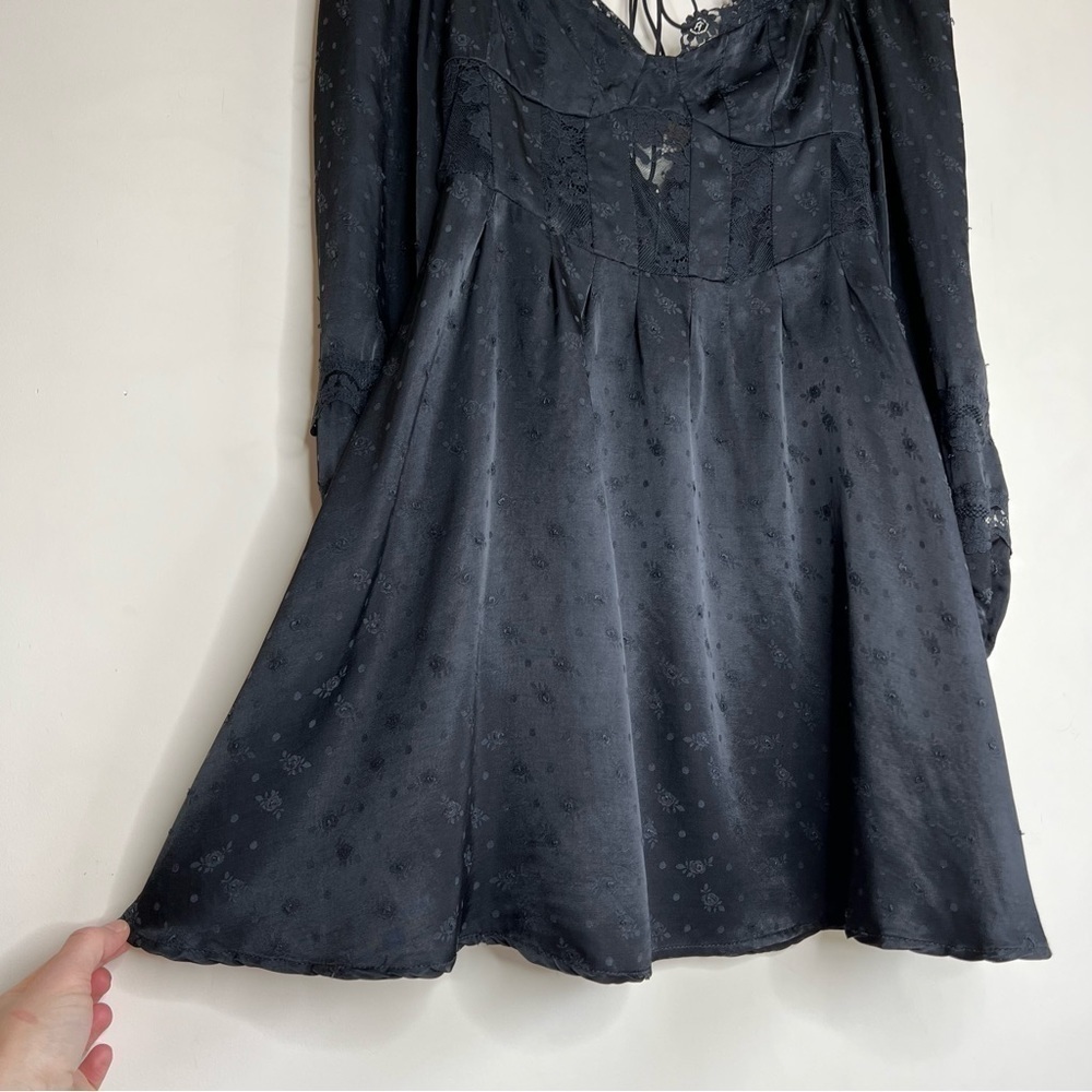 🍋 For Love and Lemons Natalie Dress in Black - Picture 9 of 16